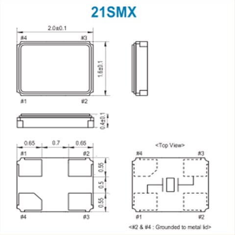 SMI晶振,贴片晶振,21SMX晶振,日本进口晶振