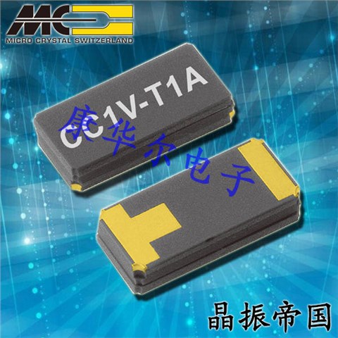 Micro Crystal|CC1V-T1A-307.20kHz-4pF-100PPM-TA-QC|-40~85℃ Micro Crystal|CC1V-T1A-307.20kHz-4pF-100PPM-TA-QC|-40~85℃