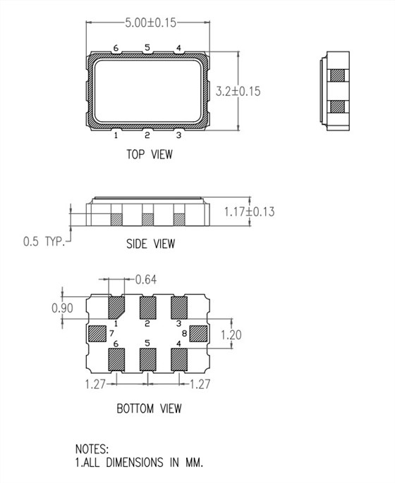 XP尺寸5032