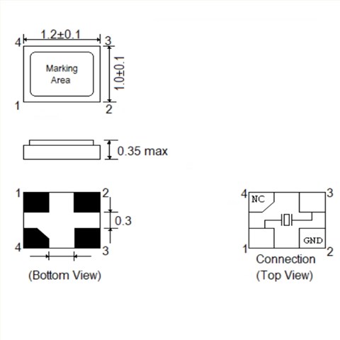 R1210-40.000-8-F-1030-TR,1210mm,48MHZ,拉隆无源晶体