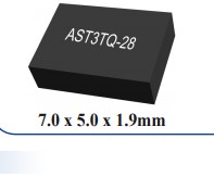 COTS军用无线电独享的温补晶振AST3TQ-T-20.000MHZ-28-T5