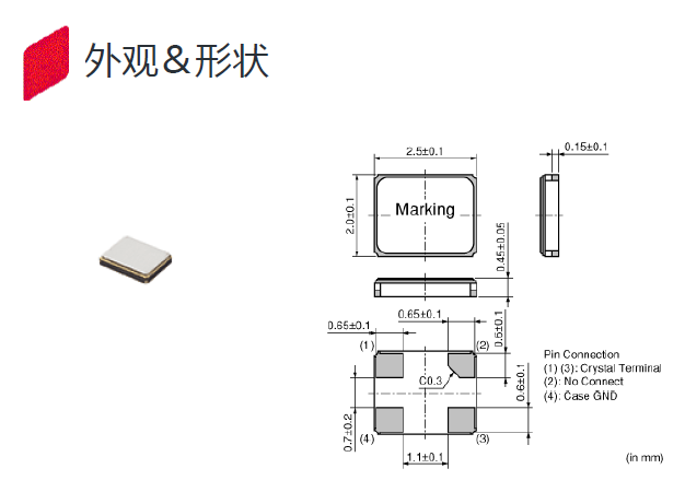 XRCHJ26M000F1QD1P0 2.5-2.0